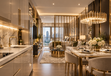 Condo in Makati for Sale: Hollywood Regency Glam Color and Styling Upgrade for Property Investors